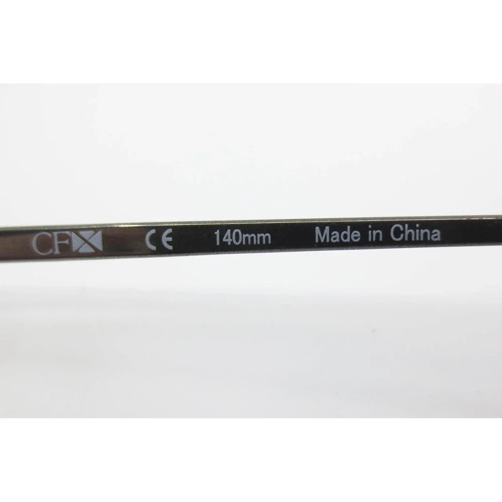 Charmant CFX CX7050 DG Dark Gunmetal Flexible Memory Metal Oval Eyeglasses 50-19